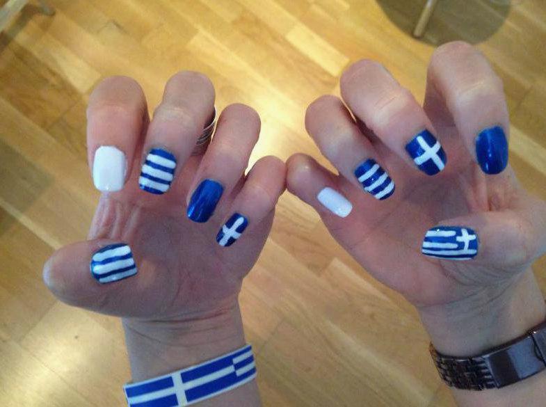 greece nails